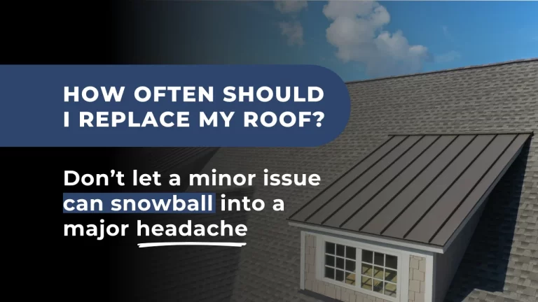 You ask, "ow often should I replace my roof?" Advising homeowners before they escalate into larger problems.