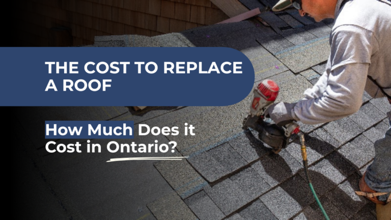 Estimated roof replacement cost in Ontario