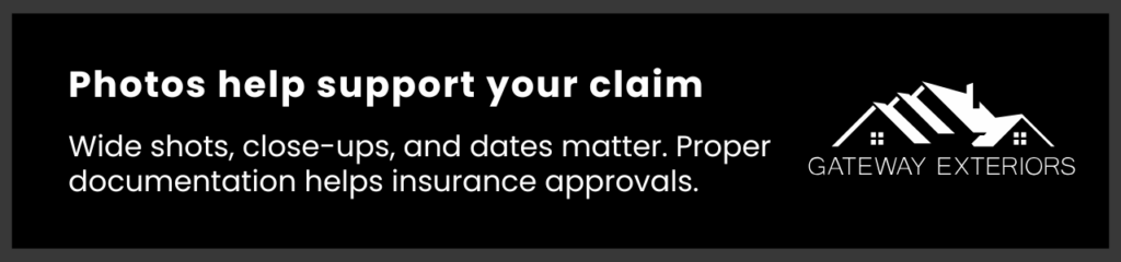 Use roof inspection photos and records to support your insurance claim and speed up approval.