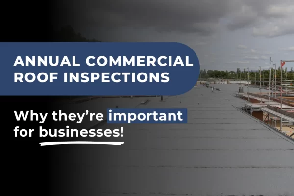 Annual commercial roof inspections are essential for businesses to make sure roof longevity, prevent damage, and reduce repair costs.